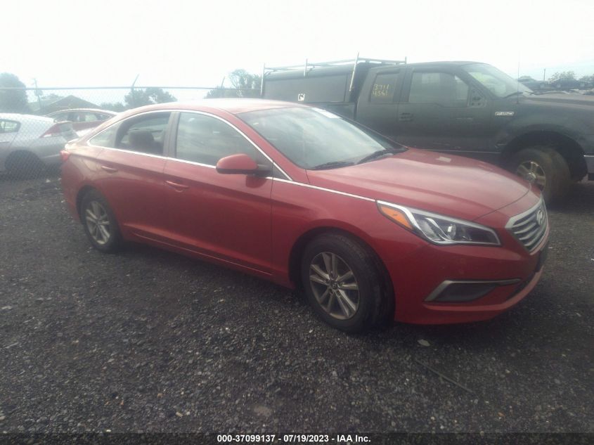 2017 HYUNDAI SONATA 2.4L - 5NPE24AF8HH488445