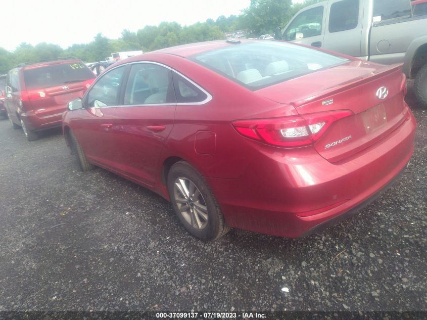 2017 HYUNDAI SONATA 2.4L - 5NPE24AF8HH488445