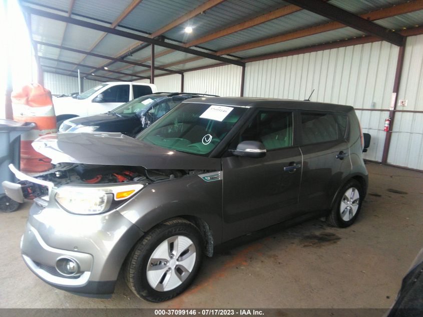 2016 KIA SOUL EV + KNDJX3AE7G7017228