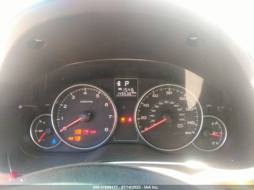 2013 SUBARU OUTBACK 2.5I PREMIUM - 4S4BRBCC1D3308858