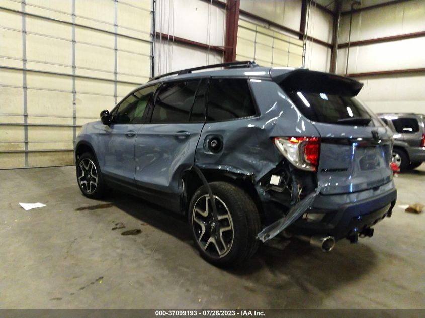 2022 HONDA PASSPORT ELITE - 5FNYF8H09NB002715