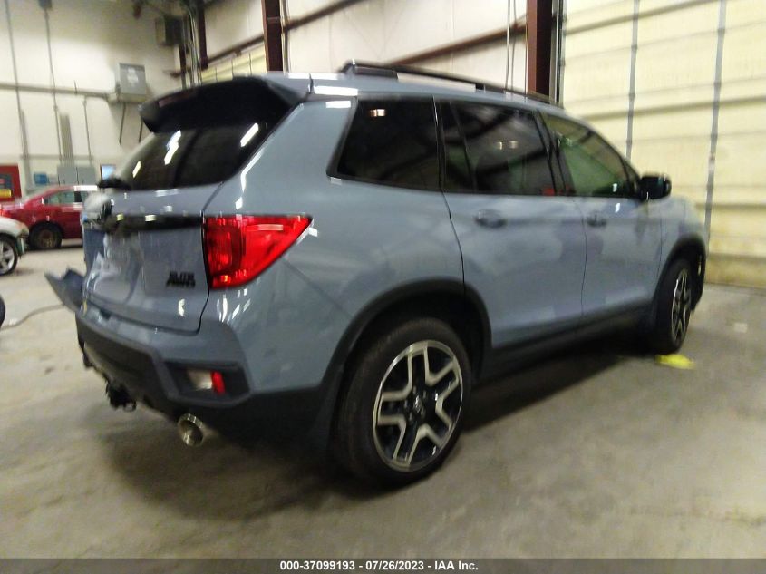 2022 HONDA PASSPORT ELITE - 5FNYF8H09NB002715