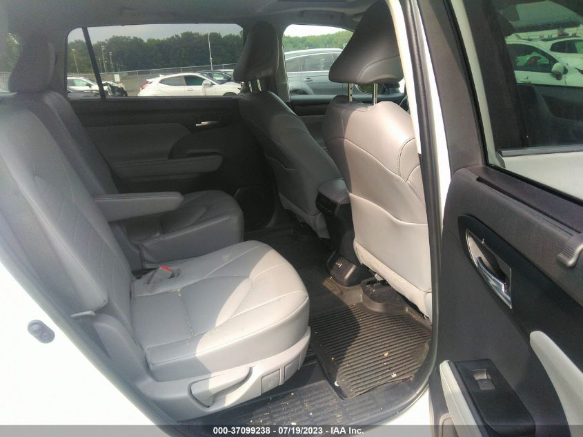 2022 TOYOTA HIGHLANDER XLE - 5TDGZRBH4NS192877
