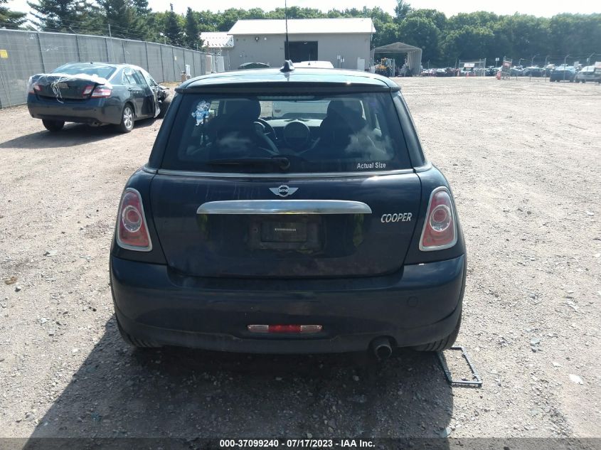 2013 MINI COOPER HARDTOP - WMWSU3C50DT685088