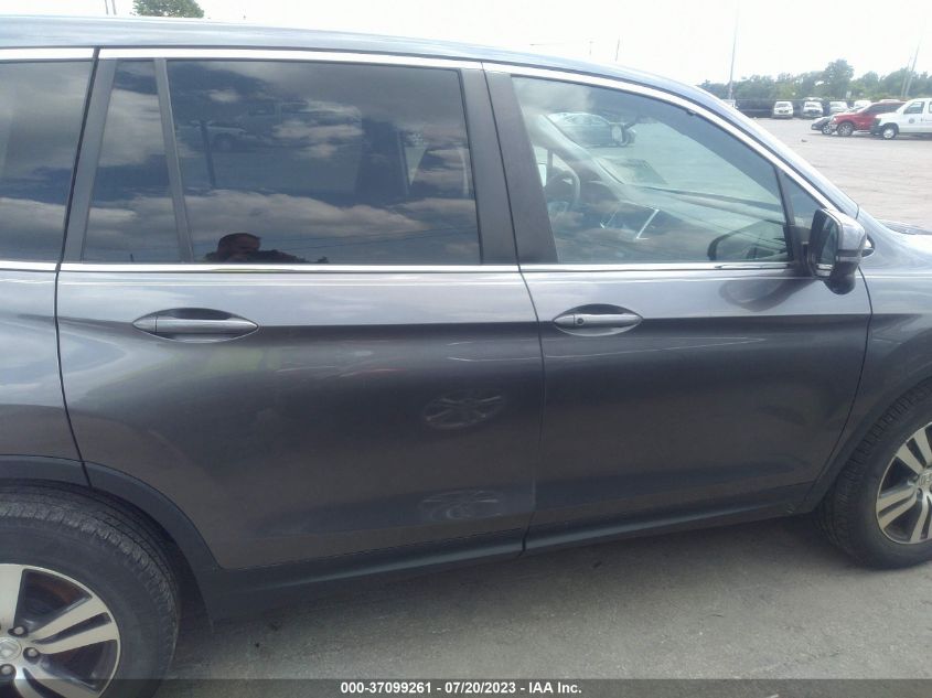 2016 HONDA PILOT EX - 5FNYF6H39GB106977