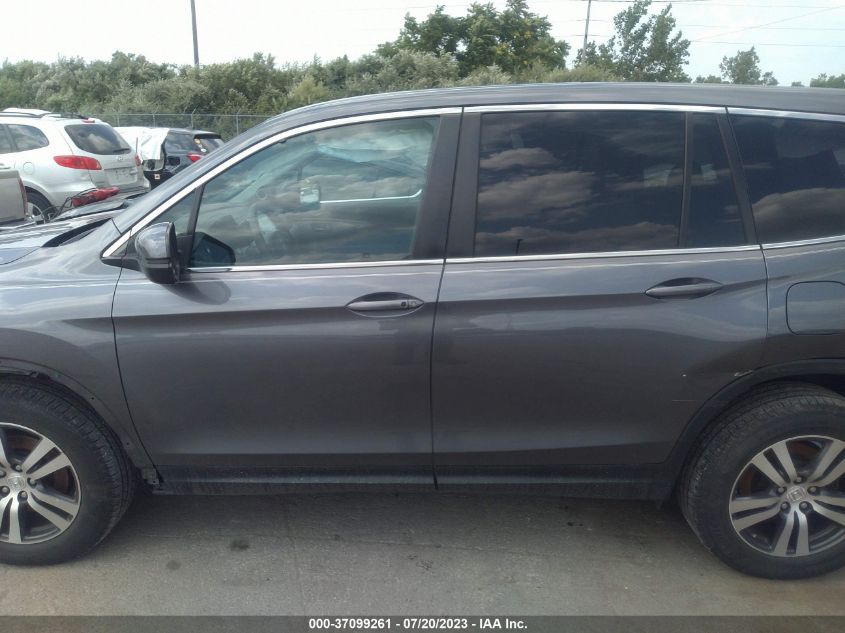 2016 HONDA PILOT EX - 5FNYF6H39GB106977