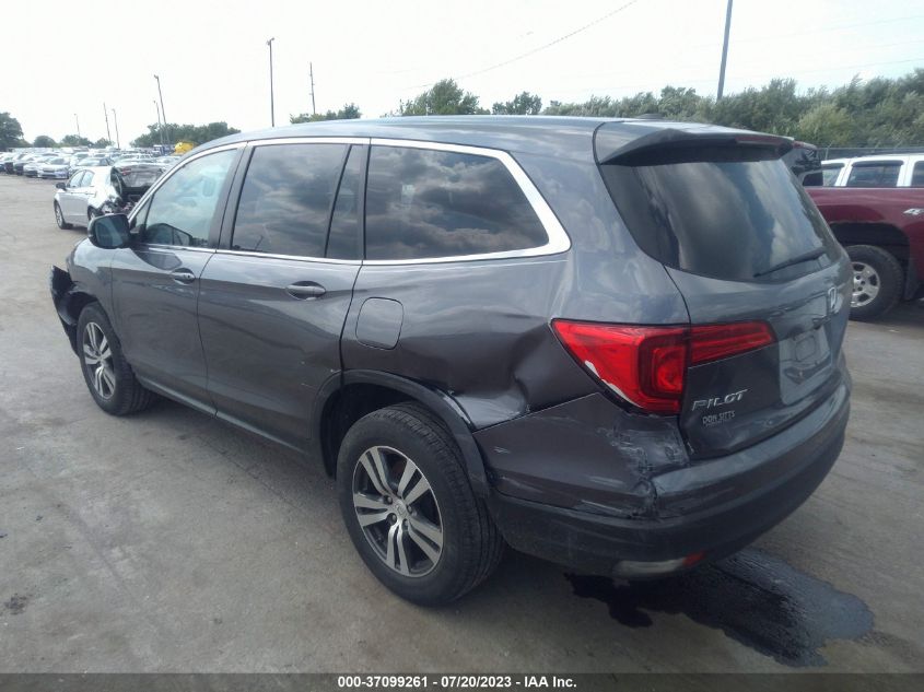 2016 HONDA PILOT EX - 5FNYF6H39GB106977