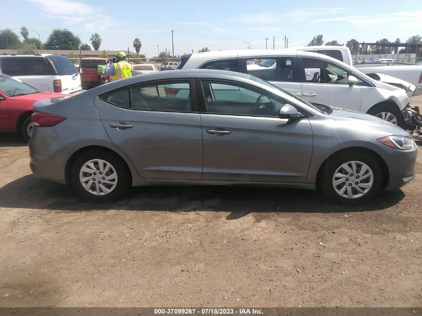 2017 HYUNDAI ELANTRA SE - KMHD74LF7HU085889