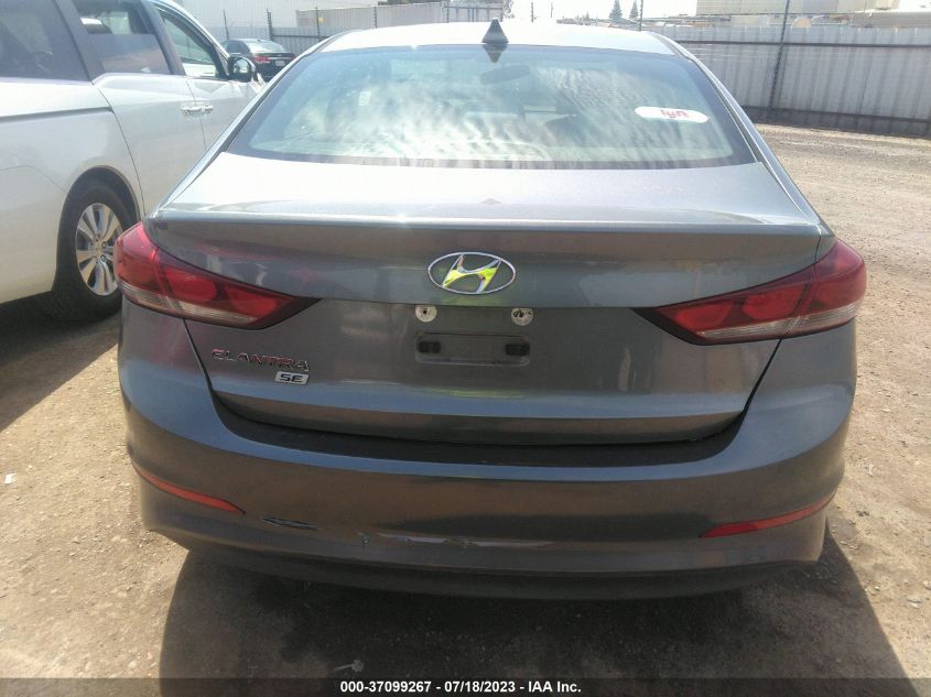 2017 HYUNDAI ELANTRA SE - KMHD74LF7HU085889