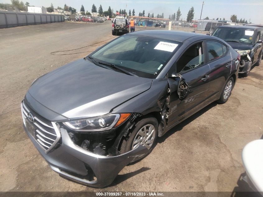 2017 HYUNDAI ELANTRA SE - KMHD74LF7HU085889