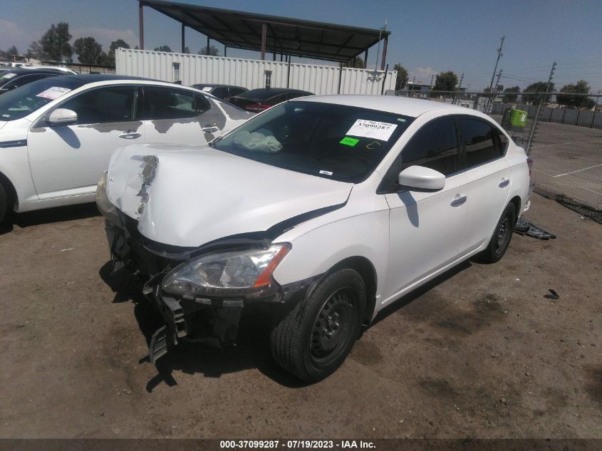 2014 NISSAN SENTRA S/SV/SR/SL - 3N1AB7AP1EL624163