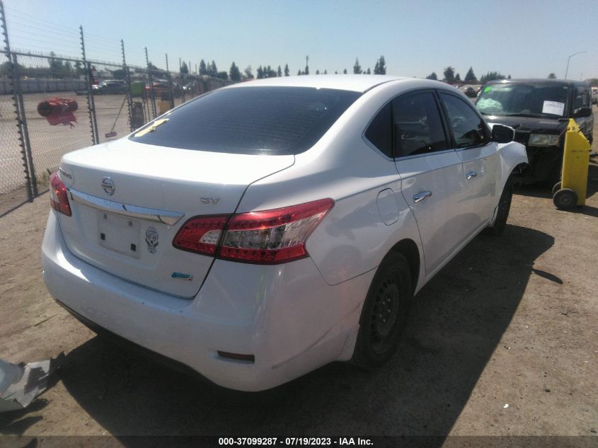 2014 NISSAN SENTRA S/SV/SR/SL - 3N1AB7AP1EL624163