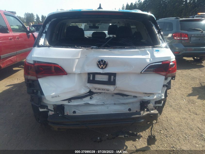 2022 VOLKSWAGEN TAOS SEL - 3VV2X7B23NM072280