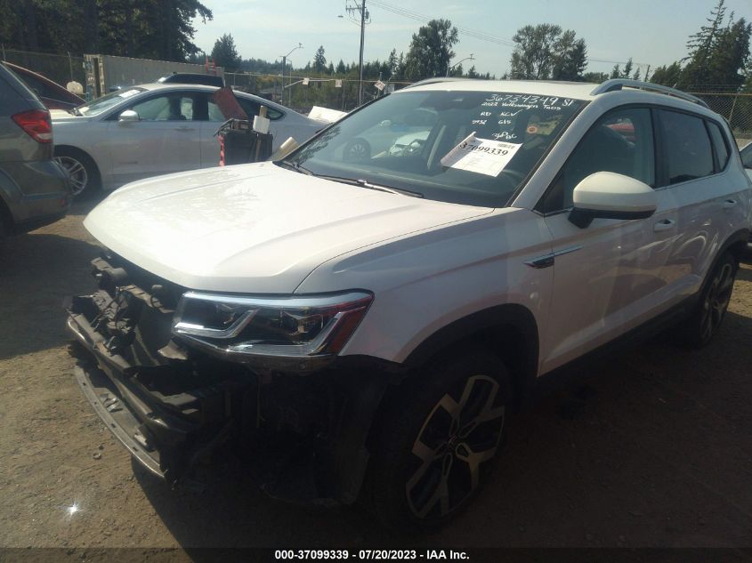 2022 VOLKSWAGEN TAOS SEL - 3VV2X7B23NM072280