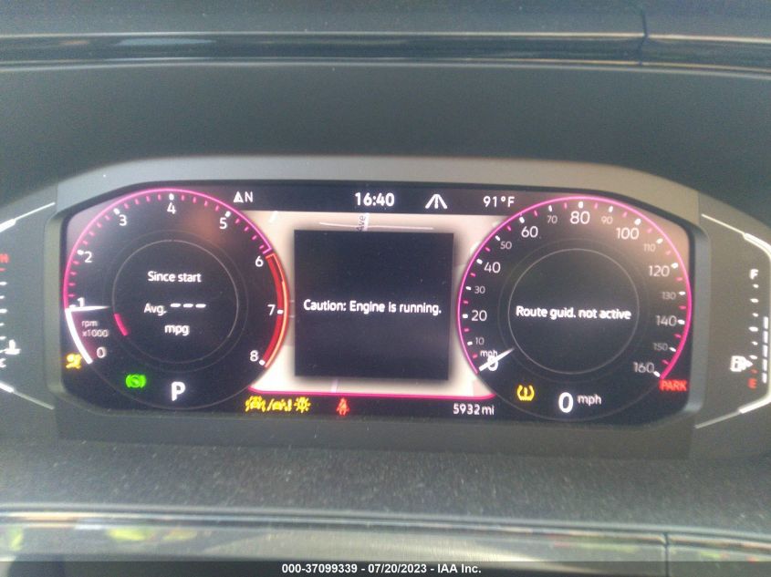 2022 VOLKSWAGEN TAOS SEL - 3VV2X7B23NM072280