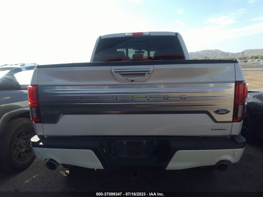 2019 FORD F-150 LIMITED - 1FTEW1EG9KFB98450