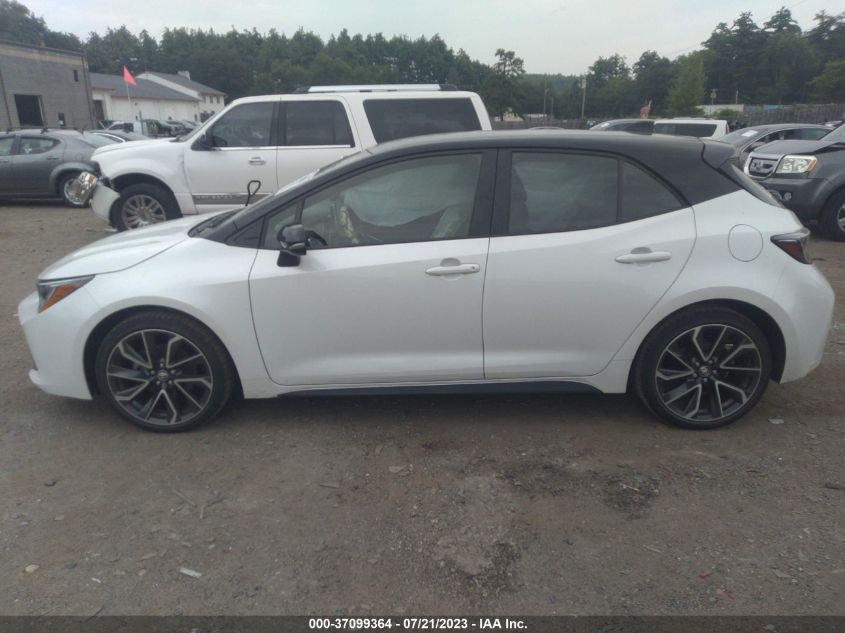 2021 TOYOTA COROLLA HATCHBACK XSE JTNC4MBE7M3125160
