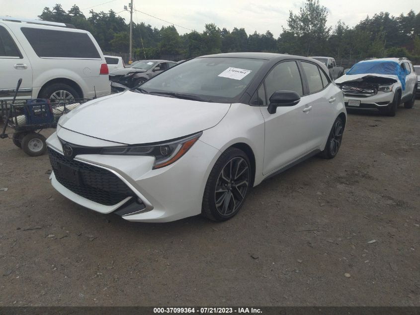 2021 TOYOTA COROLLA HATCHBACK XSE JTNC4MBE7M3125160