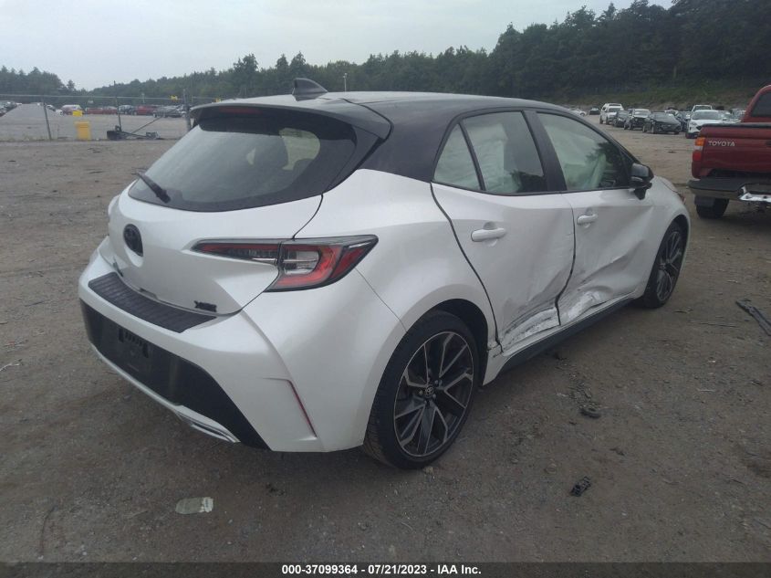 2021 TOYOTA COROLLA HATCHBACK XSE JTNC4MBE7M3125160