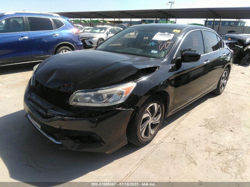 2017 HONDA ACCORD SEDAN LX - 1HGCR2F34HA150992