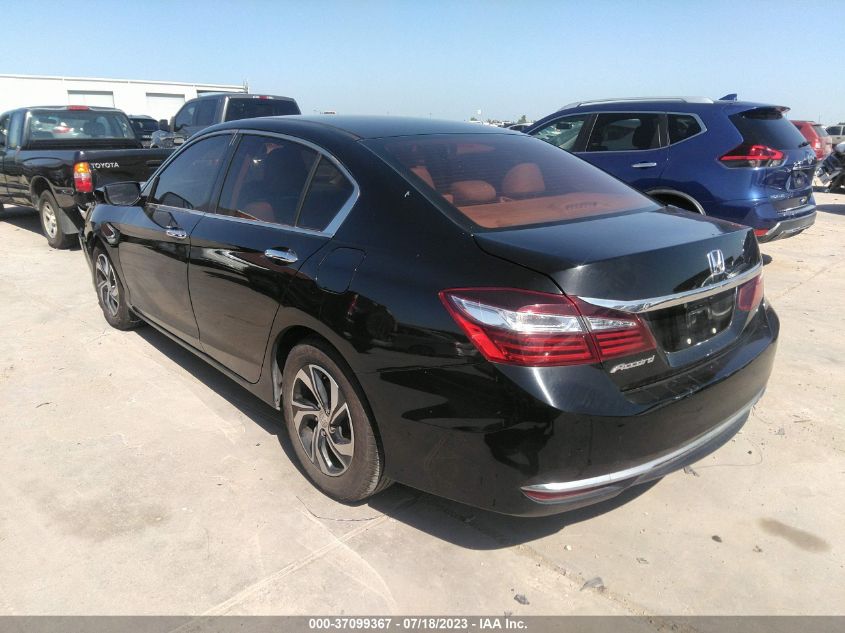2017 HONDA ACCORD SEDAN LX - 1HGCR2F34HA150992