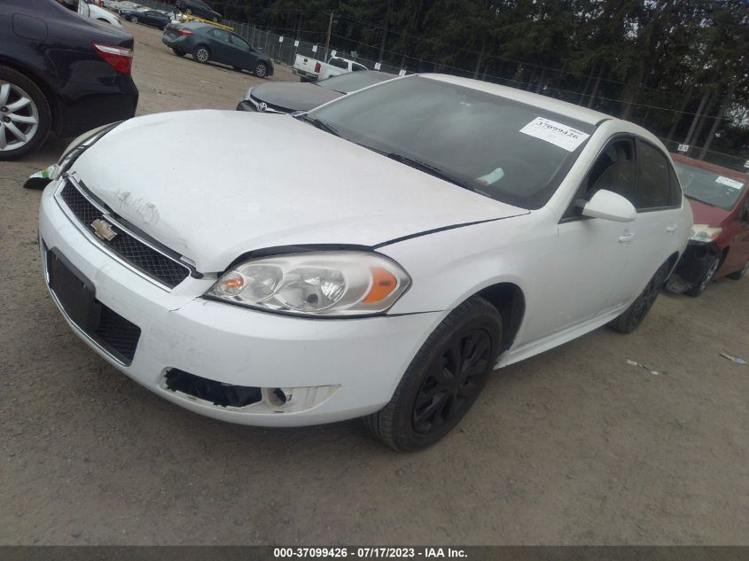 2014 CHEVROLET IMPALA LIMITED POLICE POLICE 2G1WD5E31E1186084