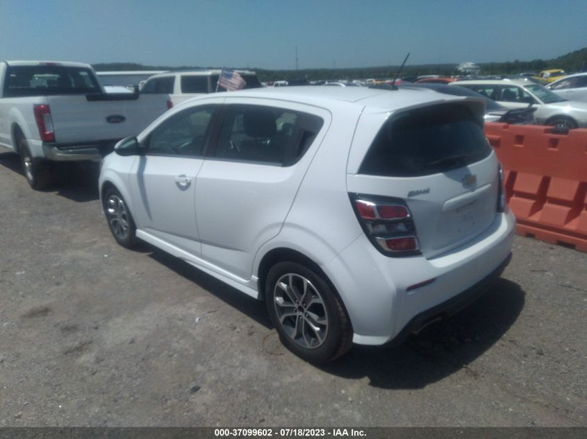 2017 CHEVROLET SONIC LT - 1G1JD6SH3H4162023