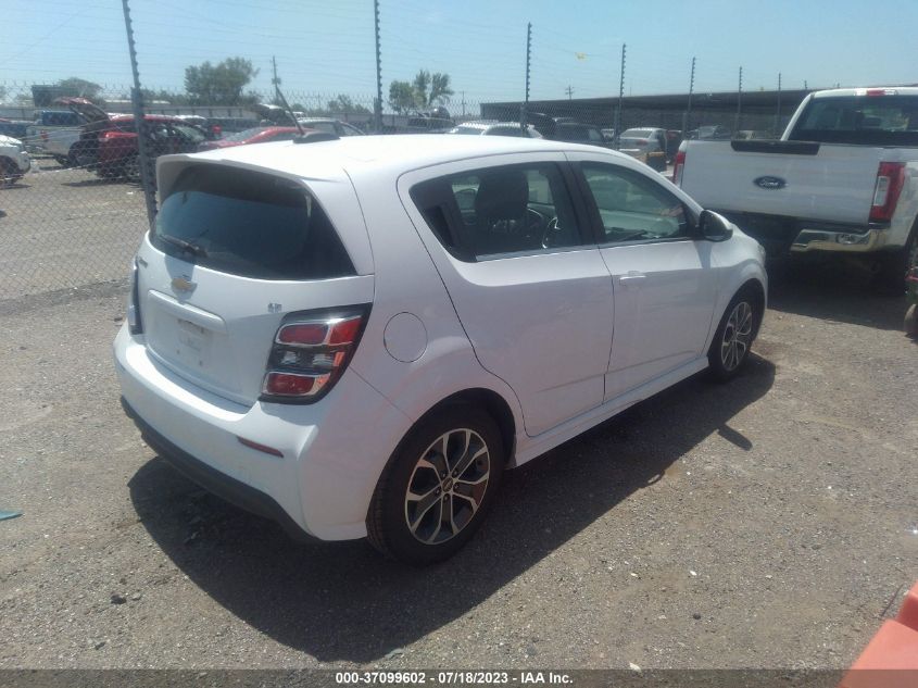 2017 CHEVROLET SONIC LT - 1G1JD6SH3H4162023