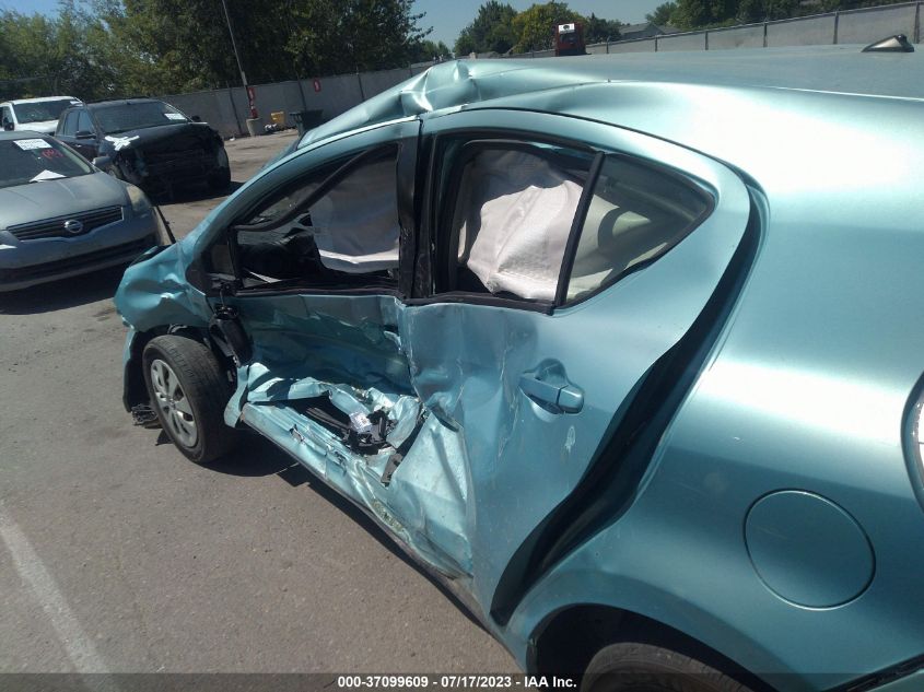 2013 TOYOTA PRIUS C ONE/TWO/THREE/FOUR - JTDKDTB34D1035923