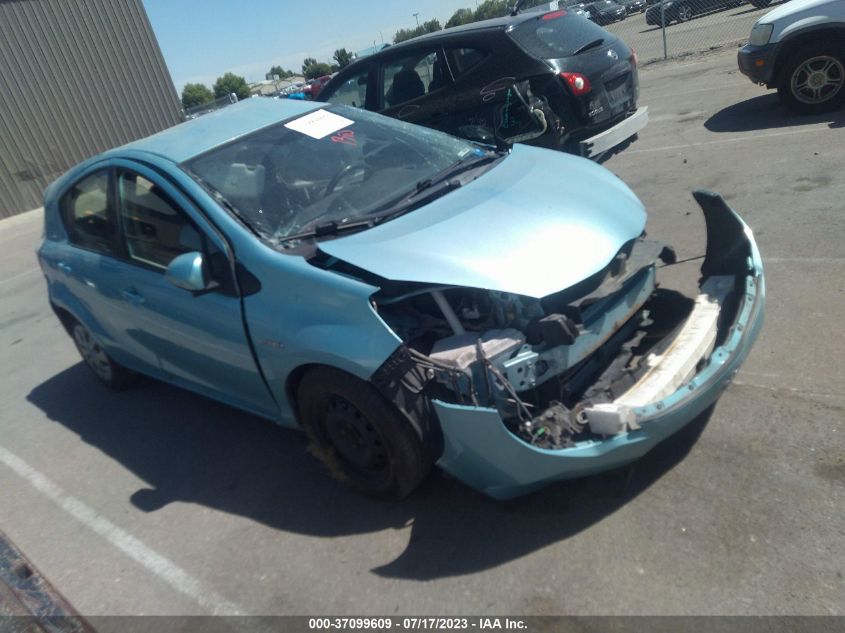 2013 TOYOTA PRIUS C ONE/TWO/THREE/FOUR - JTDKDTB34D1035923