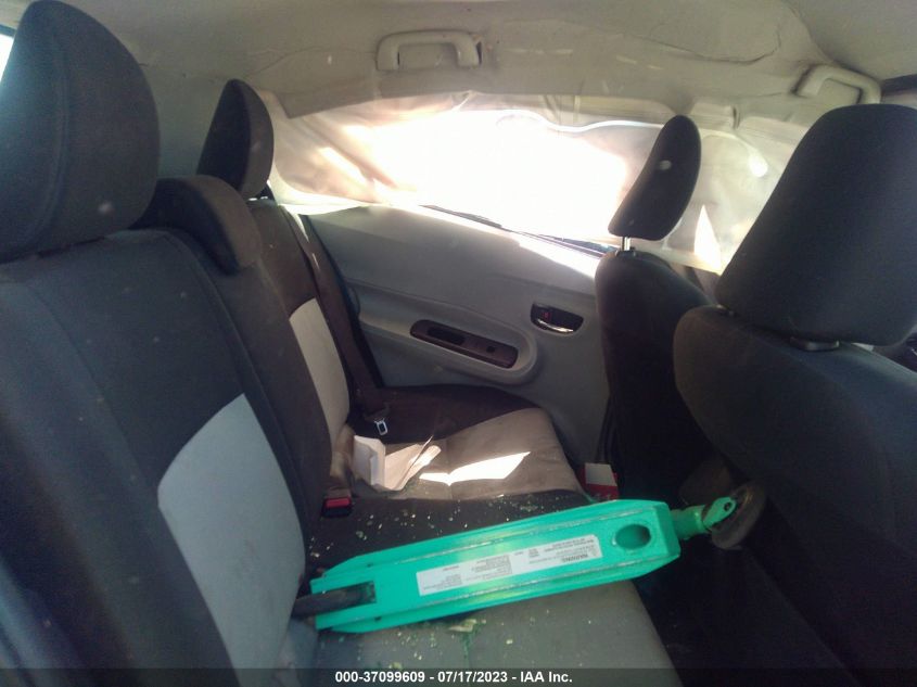2013 TOYOTA PRIUS C ONE/TWO/THREE/FOUR - JTDKDTB34D1035923