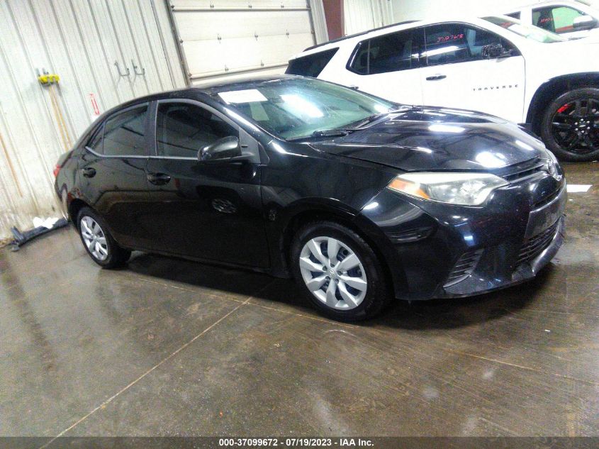 2015 TOYOTA COROLLA L/LE/S/S PLUS/LE PLUS - 2T1BURHE7FC426834