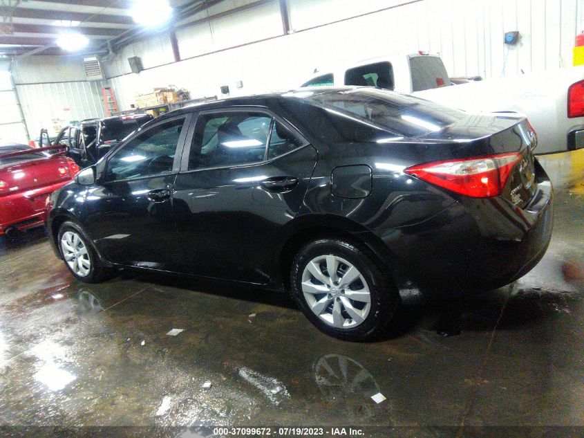 2015 TOYOTA COROLLA L/LE/S/S PLUS/LE PLUS - 2T1BURHE7FC426834