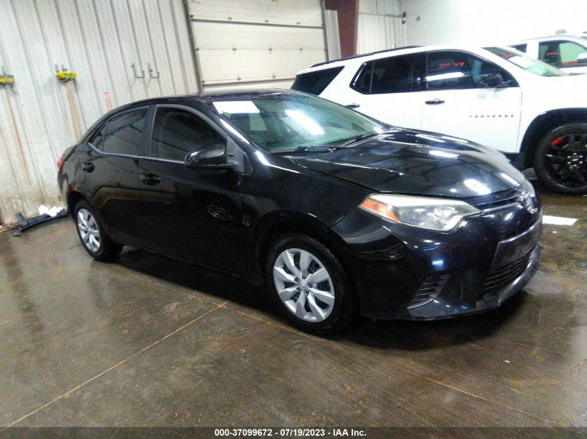 2015 TOYOTA COROLLA L/LE/S/S PLUS/LE PLUS - 2T1BURHE7FC426834