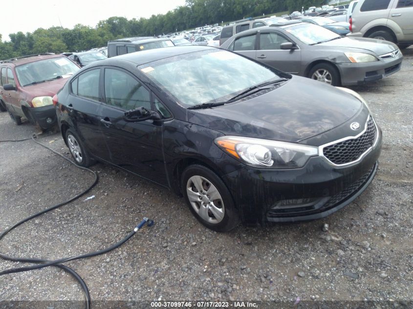 2015 KIA FORTE LX - KNAFK4A61F5410555