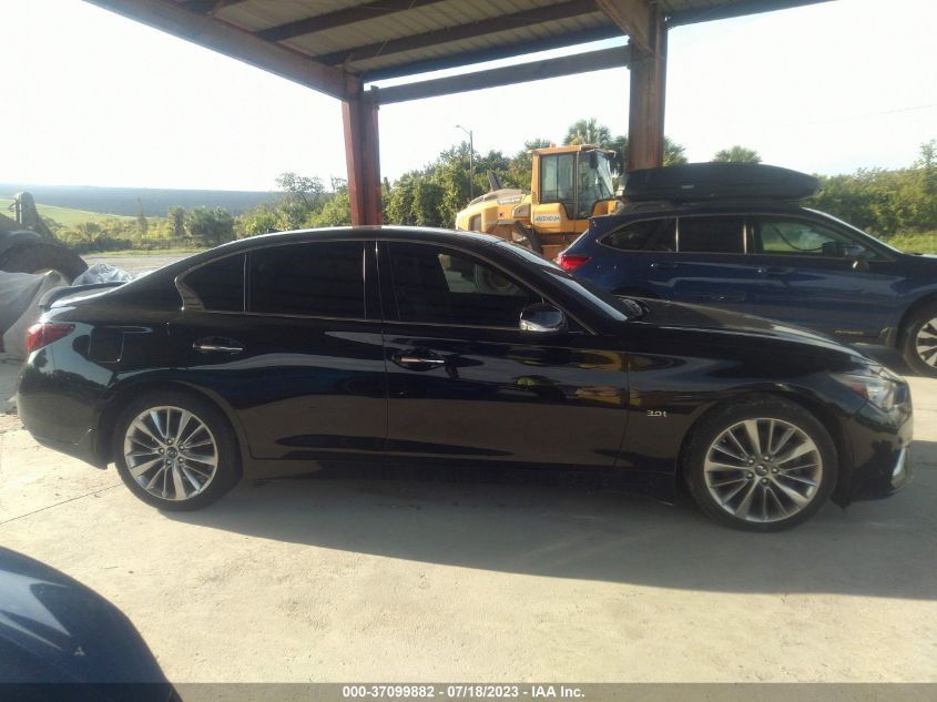 2018 INFINITI Q50 3.0T LUXE - JN1EV7AP8JM353112