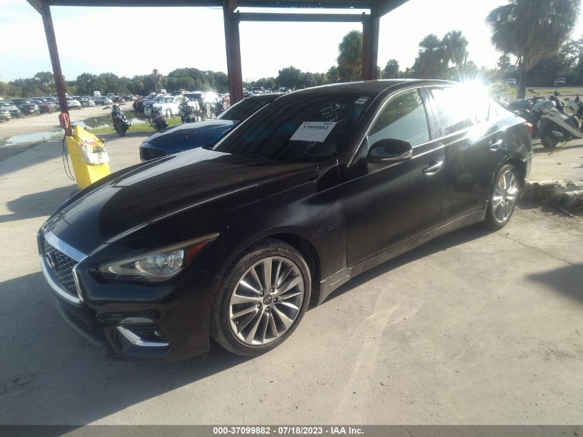 2018 INFINITI Q50 3.0T LUXE - JN1EV7AP8JM353112