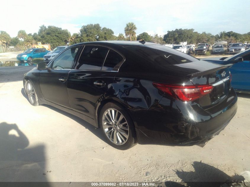 2018 INFINITI Q50 3.0T LUXE - JN1EV7AP8JM353112