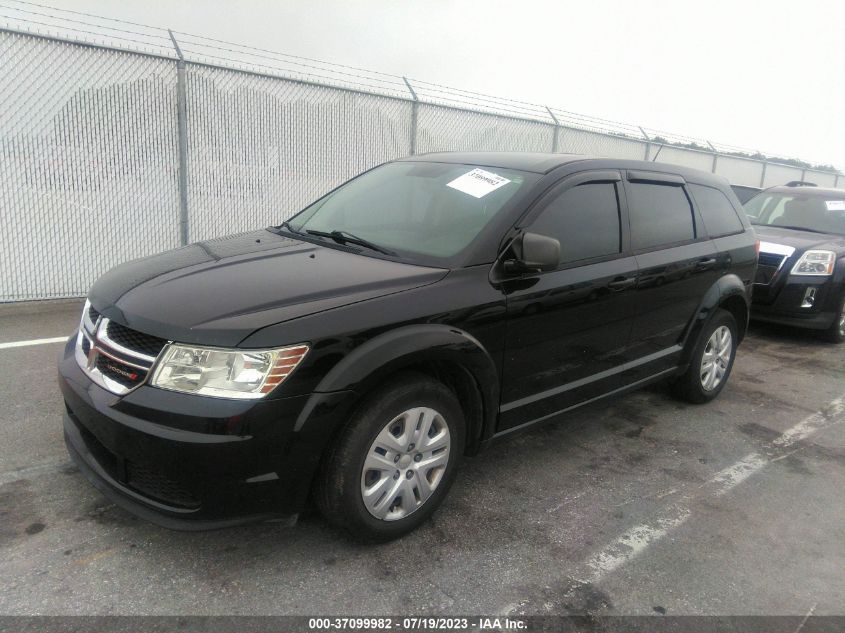 2014 DODGE JOURNEY AMERICAN VALUE PKG - 3C4PDCABXET308372