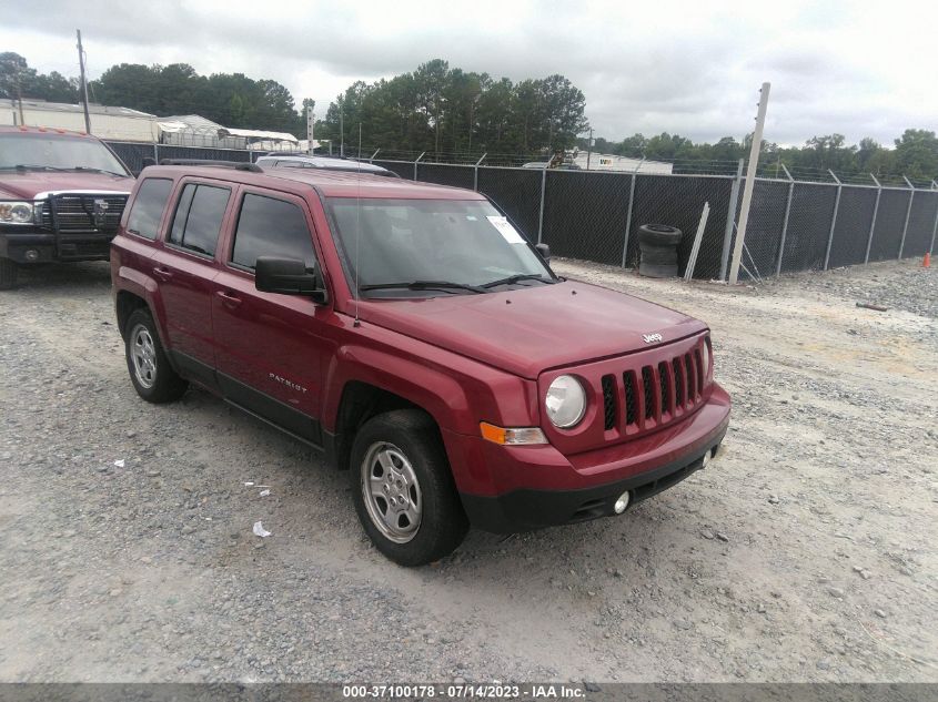 2015 JEEP PATRIOT SPORT - 1C4NJPBA9FD126098