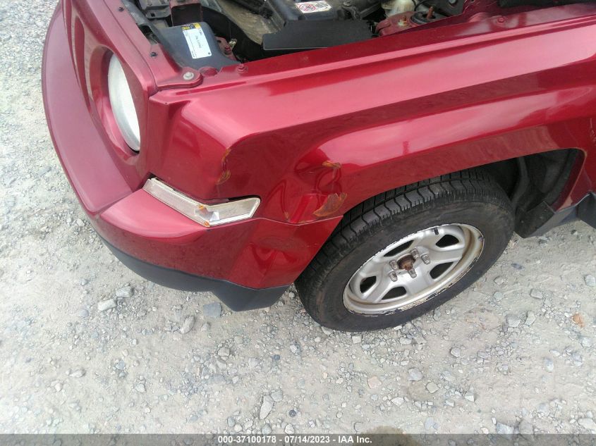 2015 JEEP PATRIOT SPORT - 1C4NJPBA9FD126098