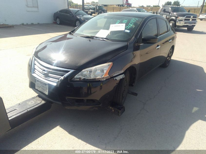 2013 NISSAN SENTRA SV - 1N4AB7AP5DN900703