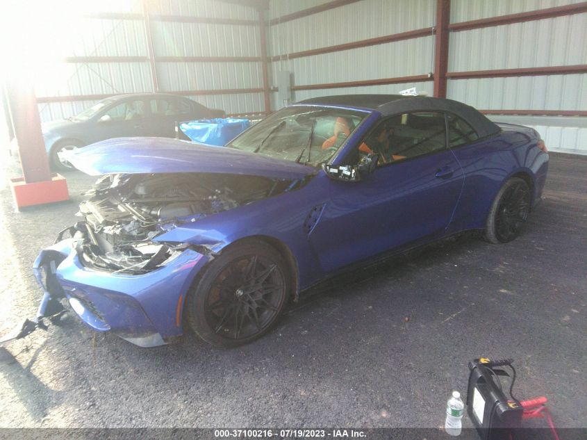 2022 BMW M4 COMPETITION XDRIVE - WBS33BA01NCJ39390