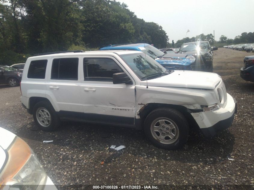 2015 JEEP PATRIOT SPORT - 1C4NJPBB9FD366888