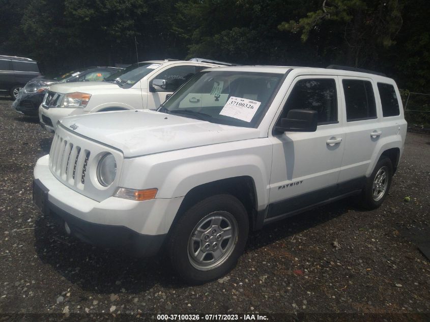 2015 JEEP PATRIOT SPORT - 1C4NJPBB9FD366888