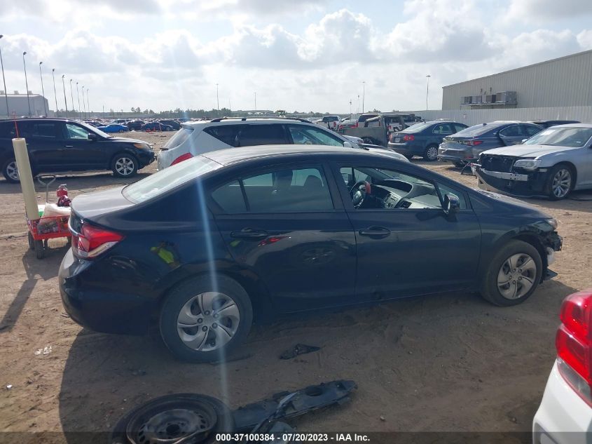 2014 HONDA CIVIC SEDAN LX - 2HGFB2E58EH550846