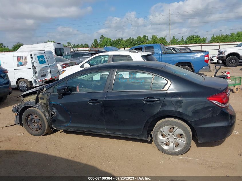 2014 HONDA CIVIC SEDAN LX - 2HGFB2E58EH550846