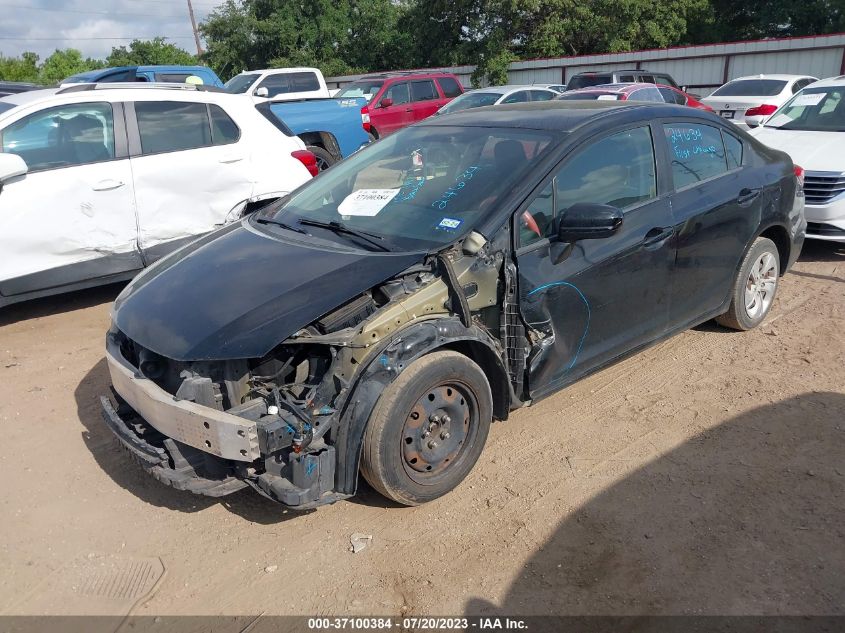 2014 HONDA CIVIC SEDAN LX - 2HGFB2E58EH550846