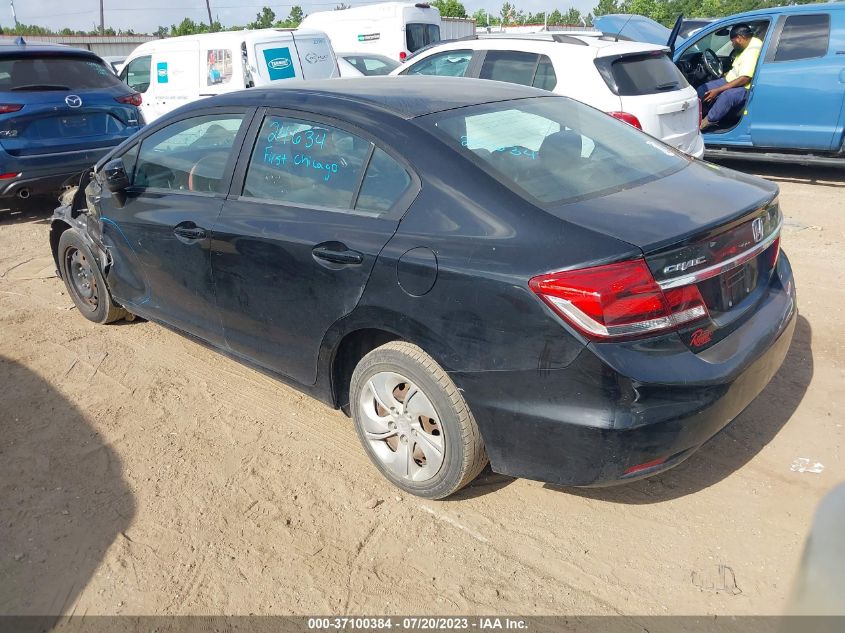 2014 HONDA CIVIC SEDAN LX - 2HGFB2E58EH550846