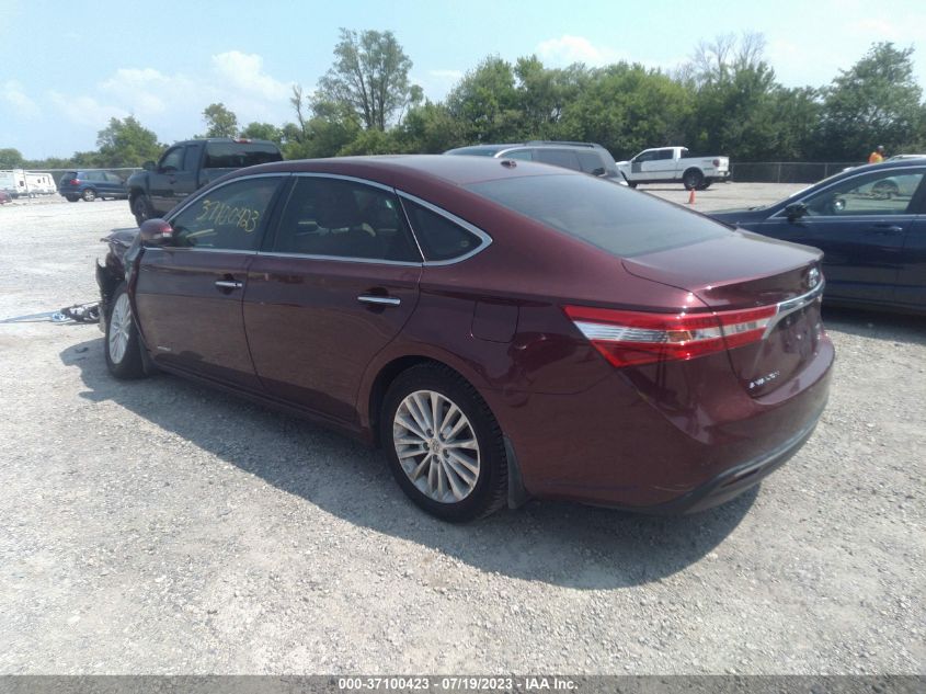 2013 TOYOTA AVALON HYBRID XLE PREMIUM 4T1BD1EB1DU016232